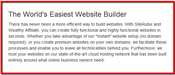 setting up a free website 