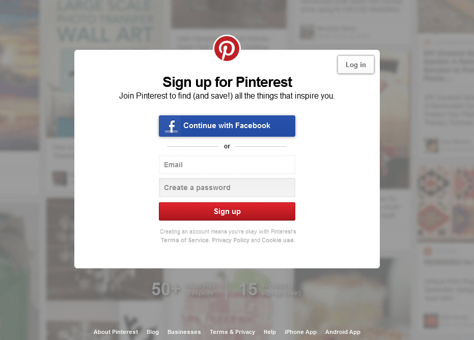 get traffic from pinterest